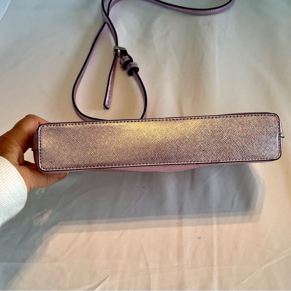 Kate Spade Lola Rose Pink Glitter Crossbody Handbag NEW WKR00081 - Picture 10 of 14